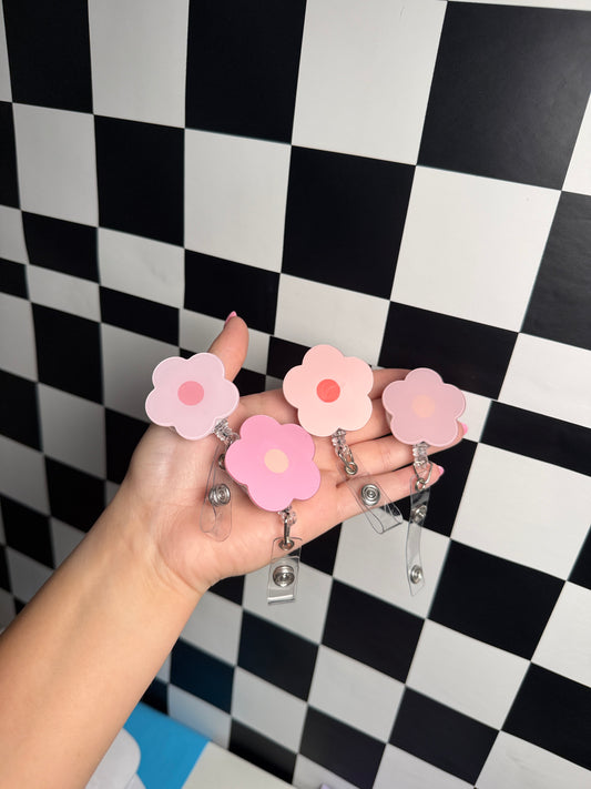 Flower Badge Reel