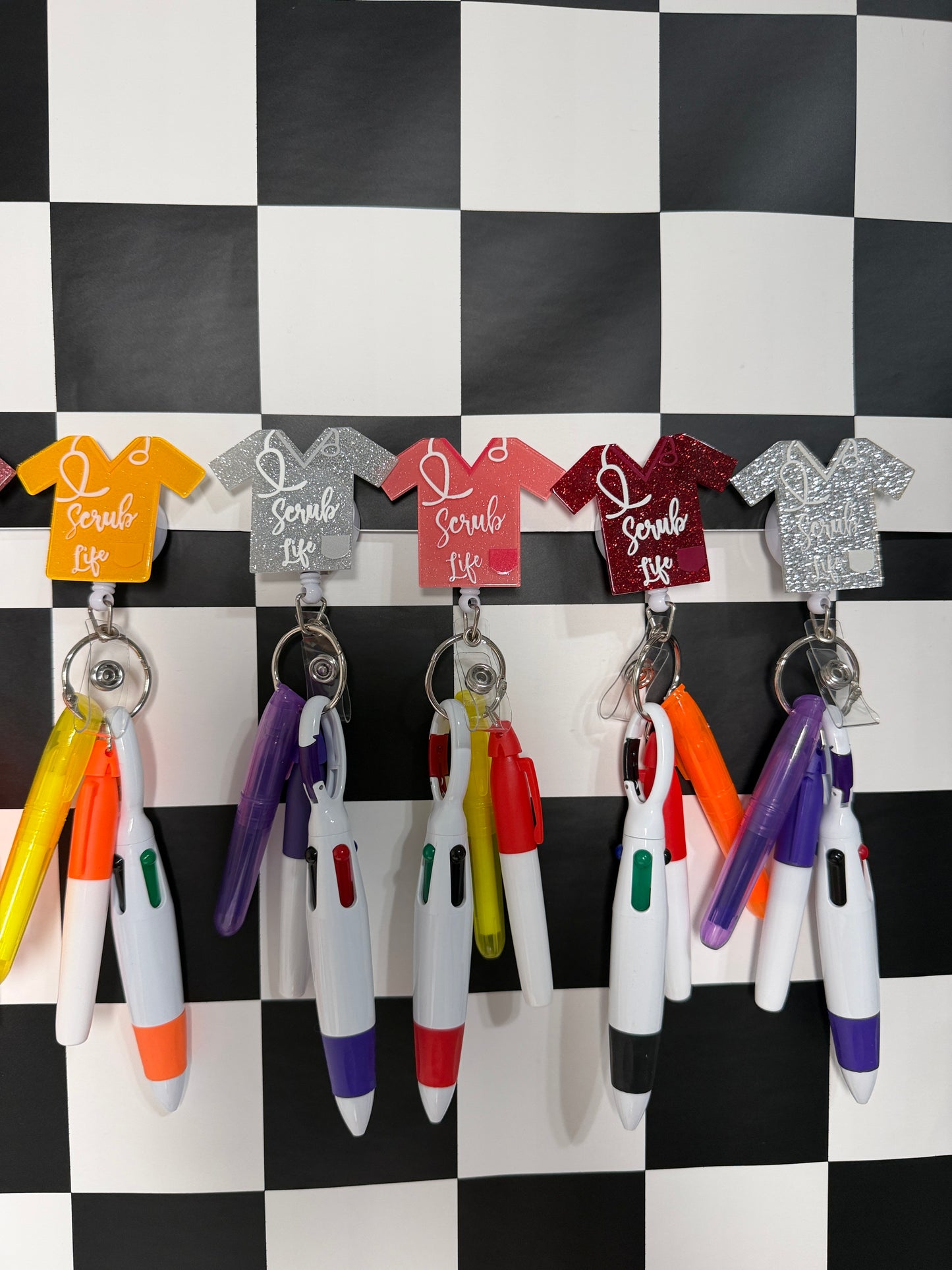 Scrub Life Badge Reels