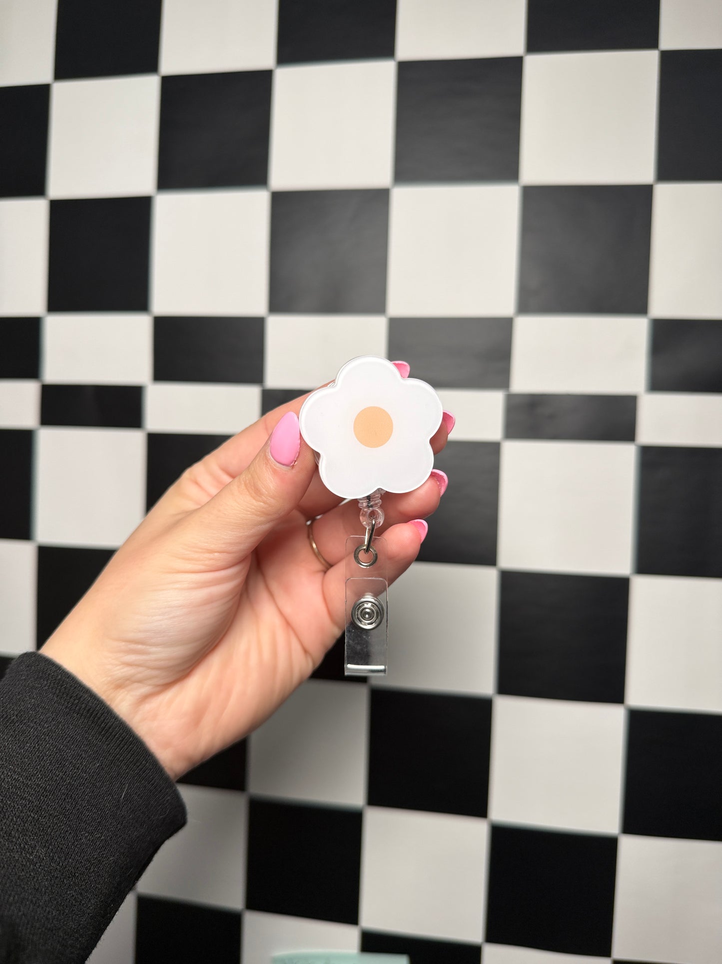 Flower Badge Reel