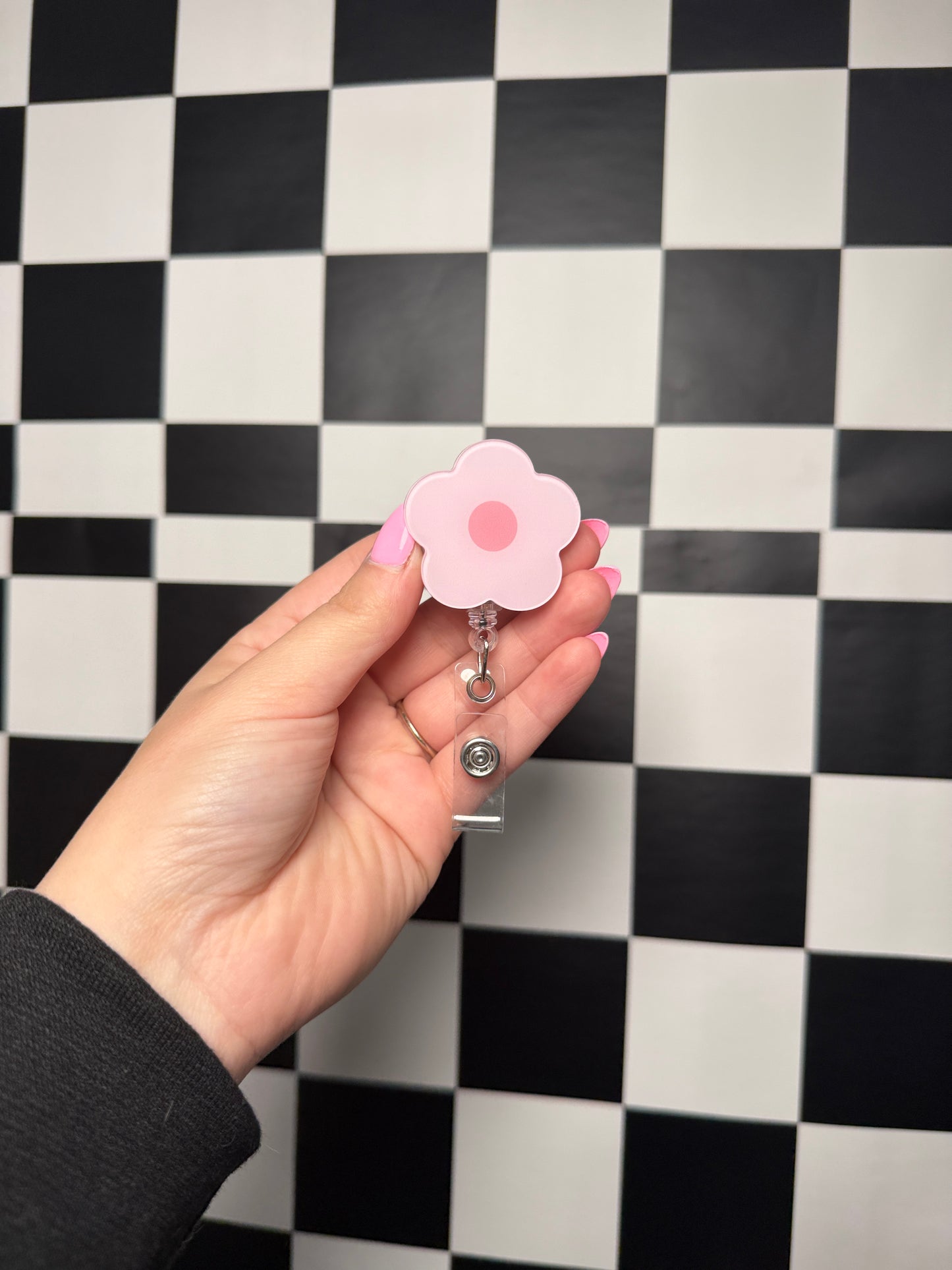 Flower Badge Reel