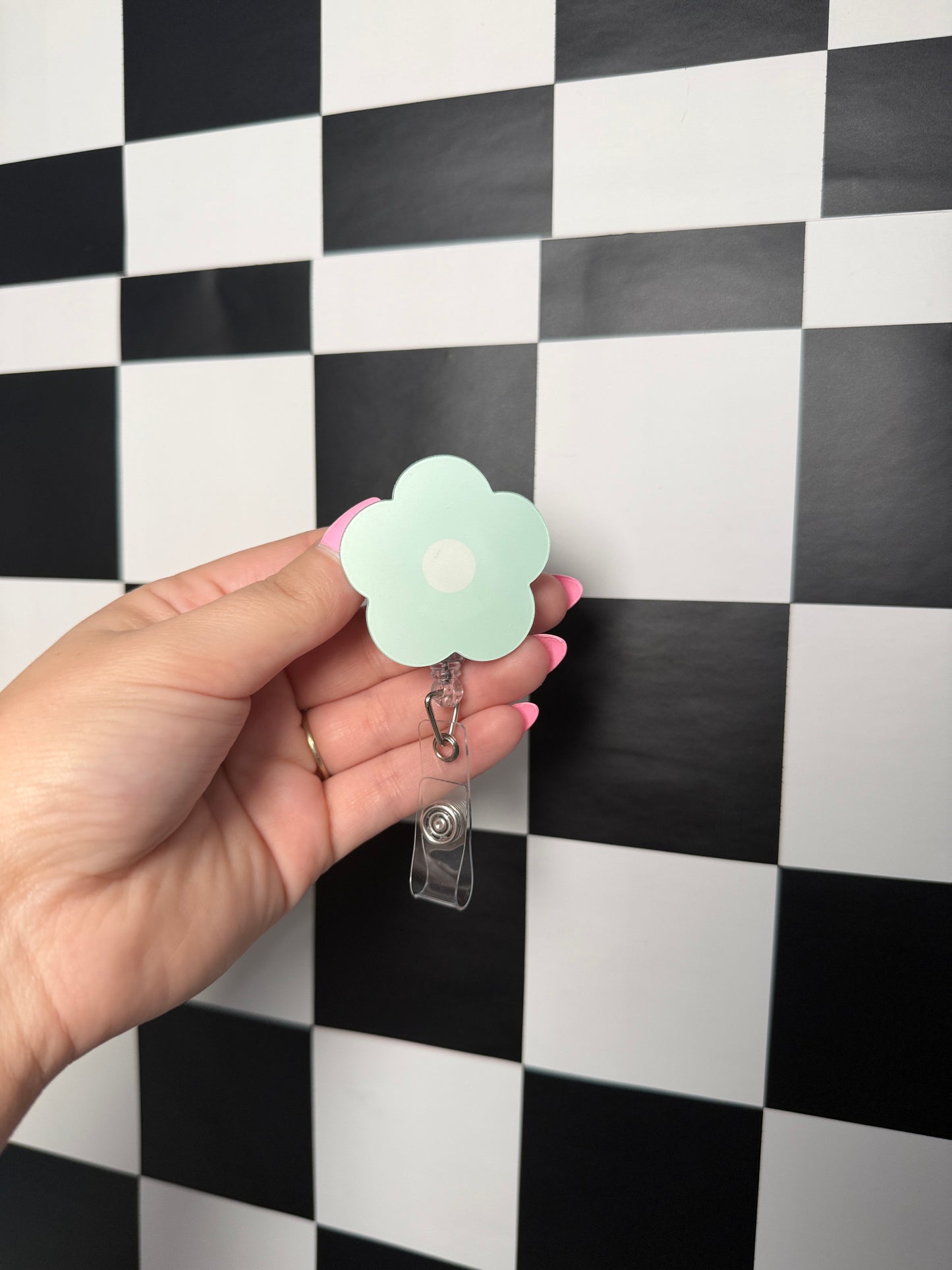 Flower Badge Reel