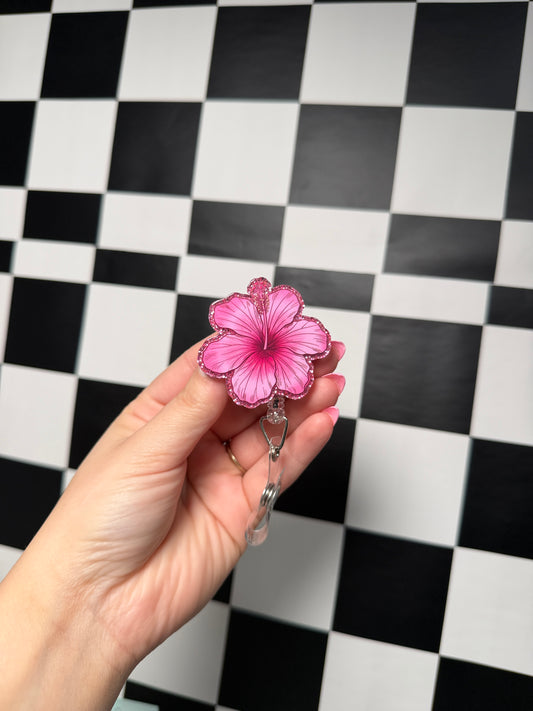 Flower Badge Reel